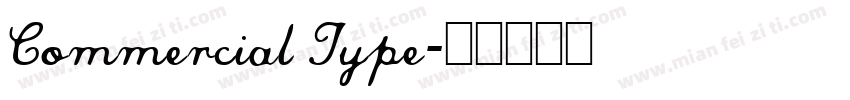 Commercial Type字体转换
